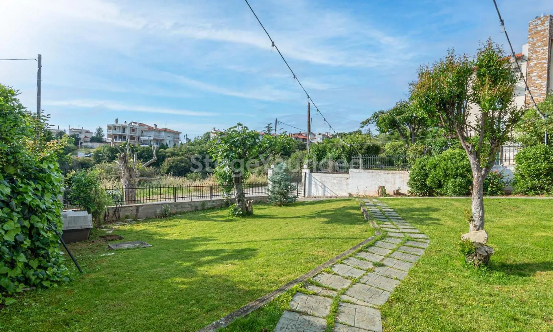 Traditional Villa Appartment With Garden, Also For Gatherings ,15 Minutes From Thessaloniki Airport Apartament